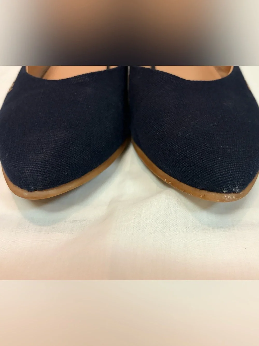 Viscata Canvas Low Wedge Espadrille Flats